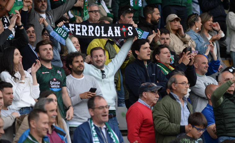 Más de 100 aficionados apoyarán al Racing de Ferrol ante el Espanyol