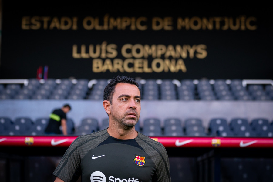 Xavi: "El objetivo es ganar todos los títulos esta temporada"