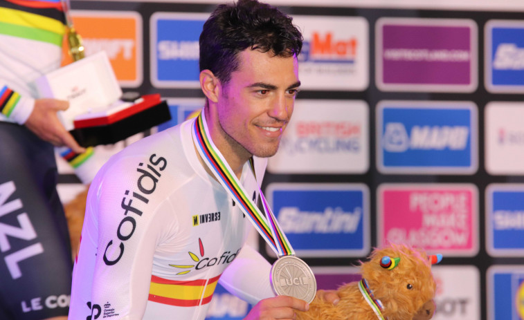 Albert Torres, consigue la plata en la Puntuación de los Mundiales de ciclismo en pista