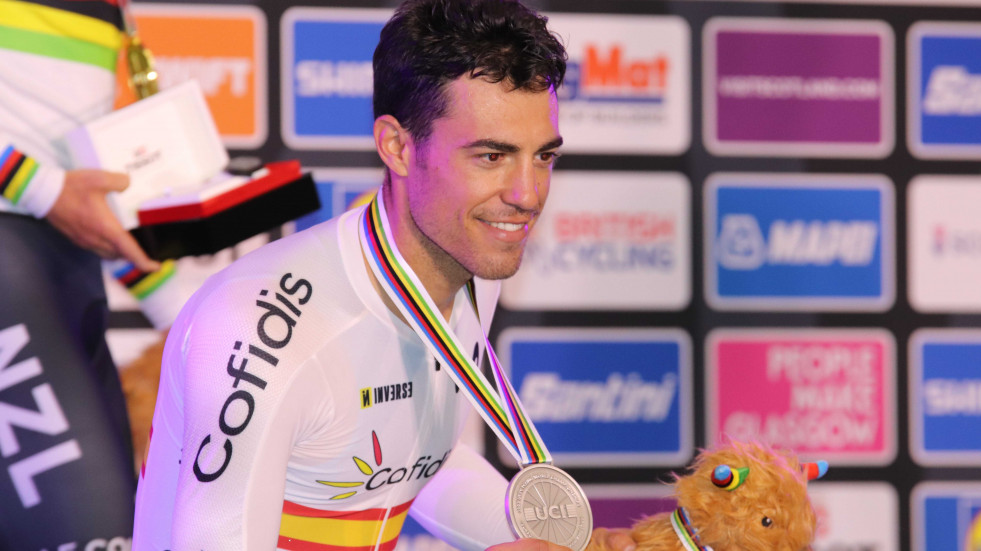Albert Torres, consigue la plata en la Puntuación de los Mundiales de ciclismo en pista