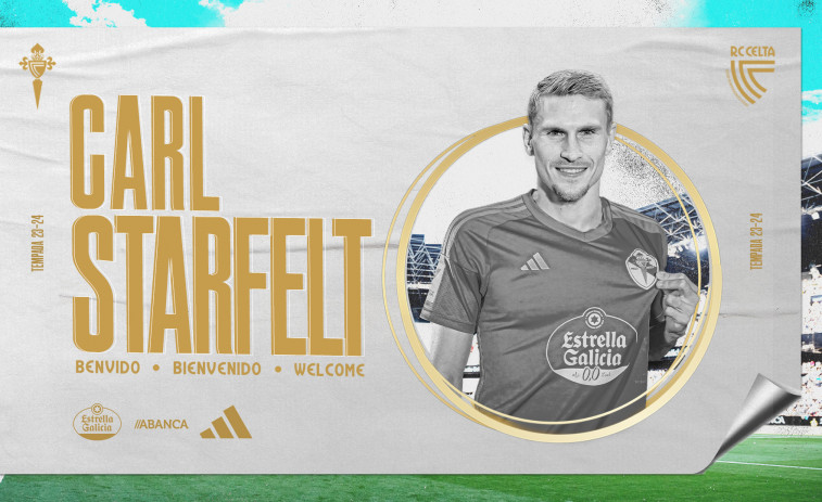 Carl Starfelt refuerza la zaga del Celta