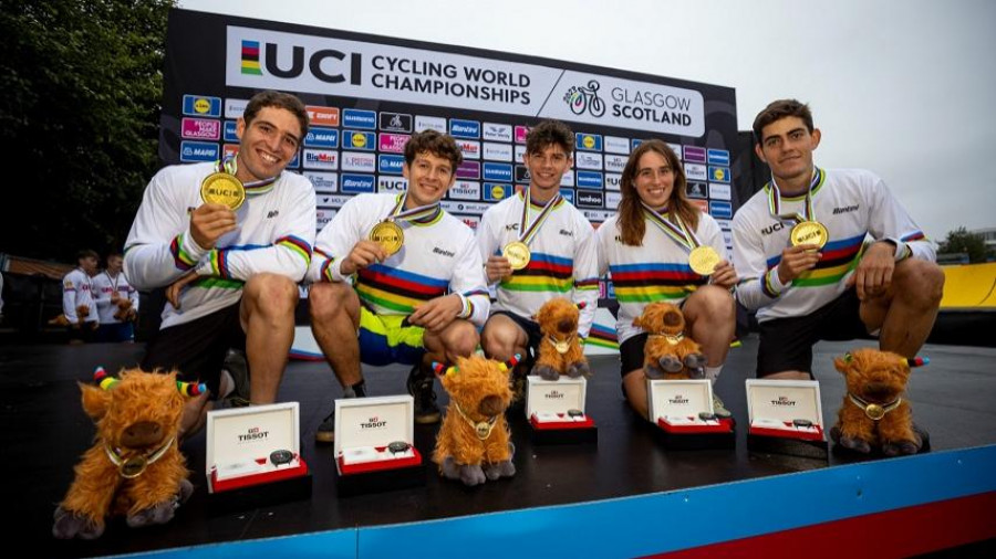 España, campeona del mundo de Trial por equipos en Glasgow