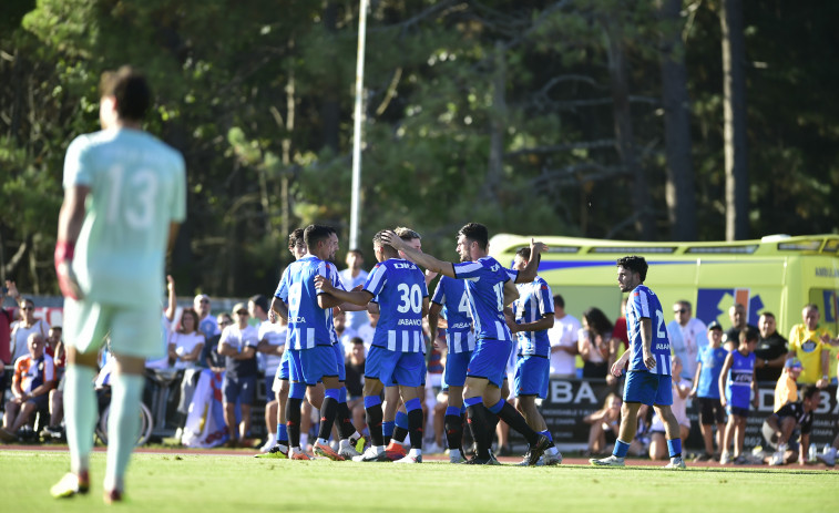 Así fue el minuto a minuto del Compostela-Deportivo (0-2)