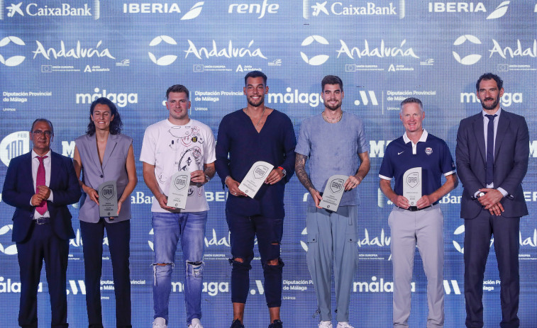 La gala del centenario de la FEB reúne a la cumbre del baloncesto en Málaga