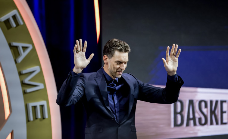 Pau Gasol culmina con el Salón de la Fama una carrera de leyenda