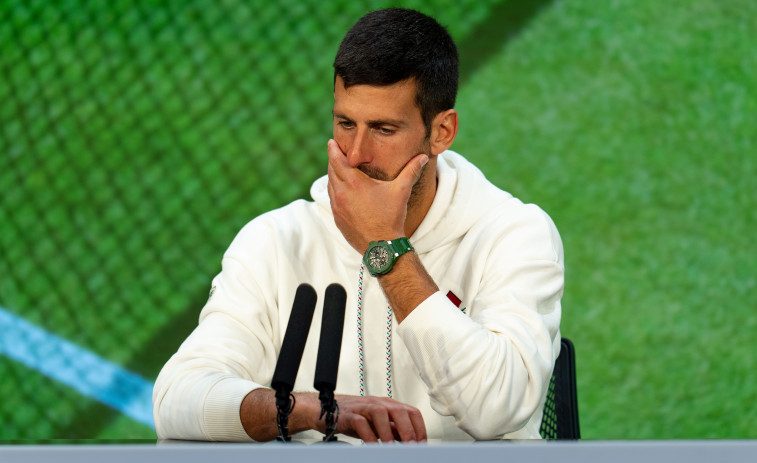 Djokovic define 'merecido' el título de Alcaraz en Wimbledon