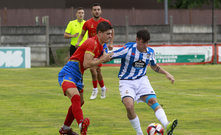 El Betanzos exigió a un Depor B que tuvo que sufrir