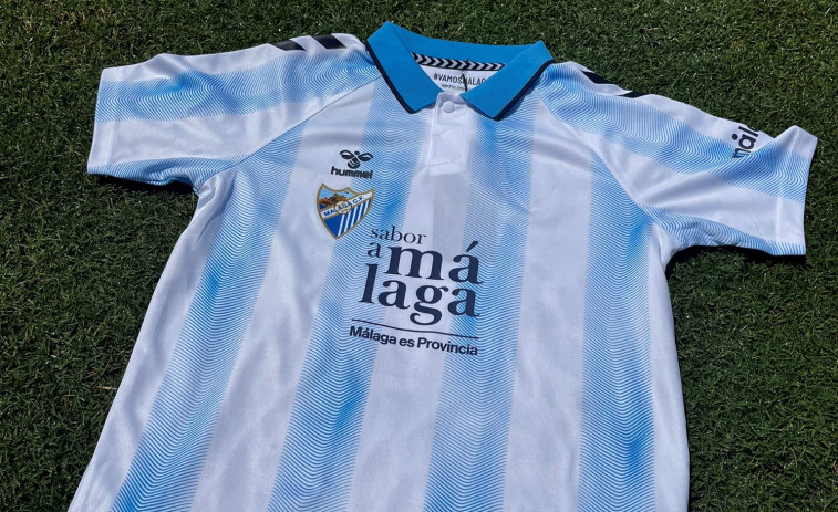 El Málaga cambia el escudo de sitio por una buena causa