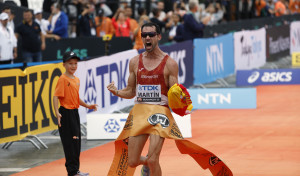 El español Álvaro Martín, campeón del mundo de 20 kilómetros marcha