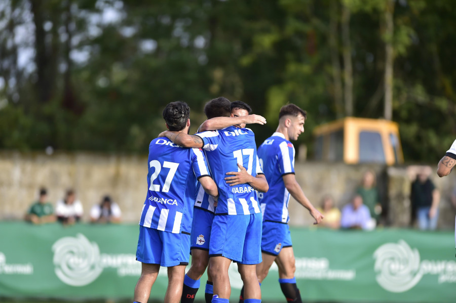 Broche final de pretemporada esperanzador para el Deportivo