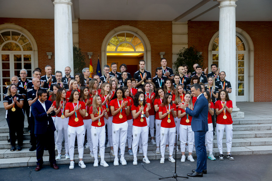 Pedro Sánchez, a la selección: "España está orgullosa de vosotras"