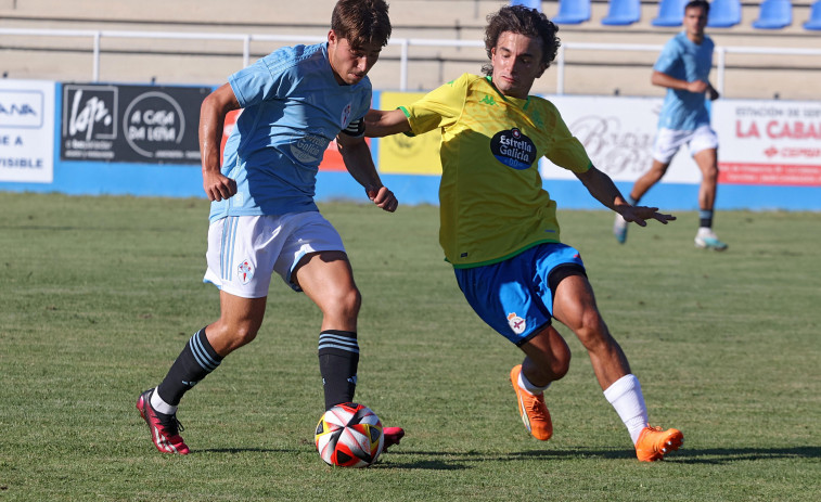 Derrota del Fabril por la mínima ante el Celta B