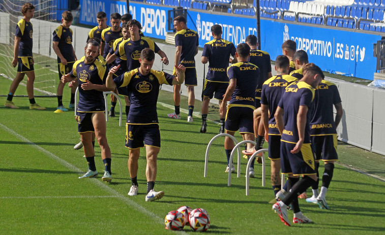 Idiakez aprovecha la privacidad de Riazor para incidir en el trabajo táctico