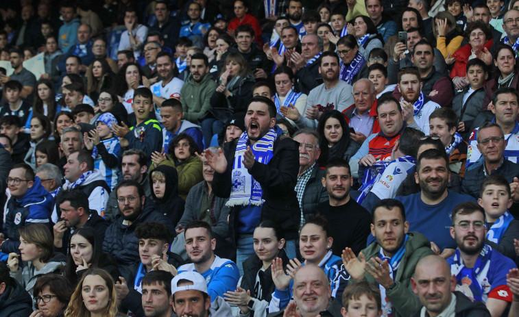 La fiesta se apoderará de Riazor desde las 13.00 horas