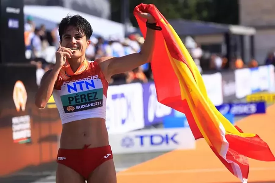 María Pérez arrebata el trono mundial de los 35 km marcha a Kimberly García