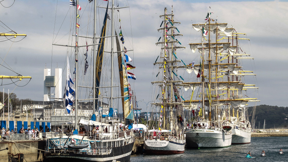 Tall Ships Race en A Coruña