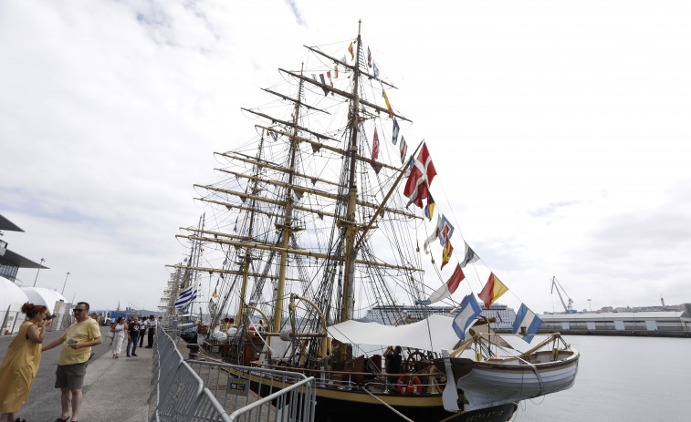 A Coruña aspira a ser puerto fijo de la Tall Ships Races