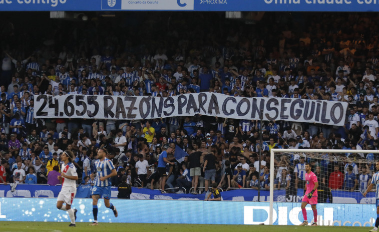 El Depor cerrará la campaña de abonos para nuevas altas el 22 de septiembre y renovaciones hasta el 29