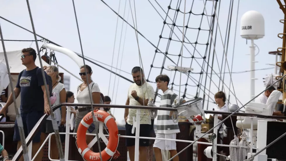 La Tall Ships Races recibió más de 100.000 visitas durante su escala en A Coruña