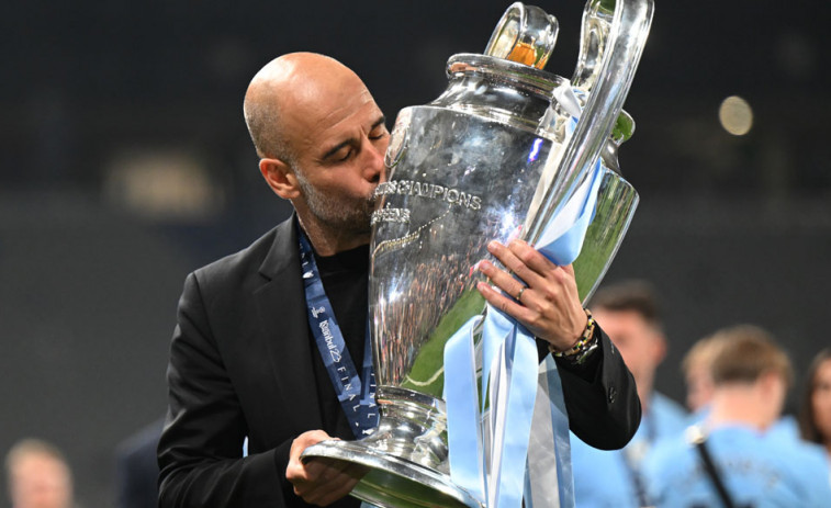 Pep Guardiola, premio al mejor entrenador del año