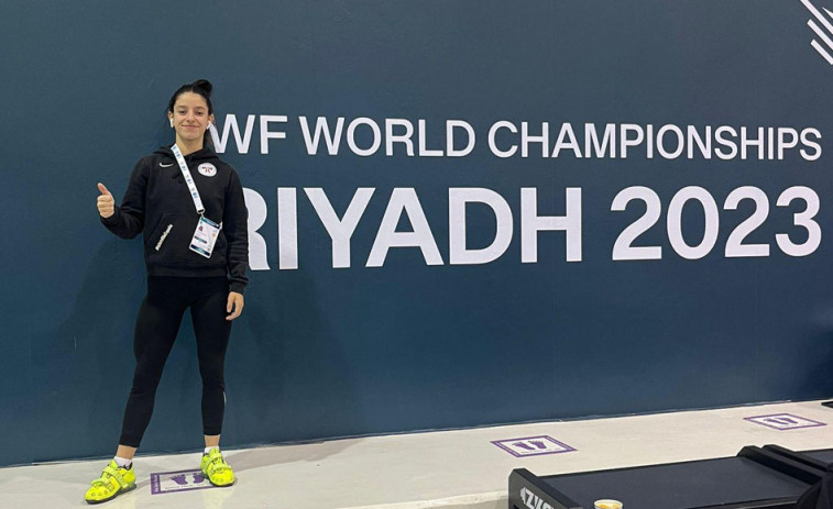 Ruth Fuentefría, sexta en el Mundial de halterofilia