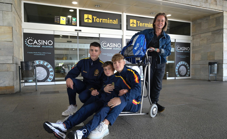 Lucas Yáñez y Unai Cereijo, en la primera competición nacional del año