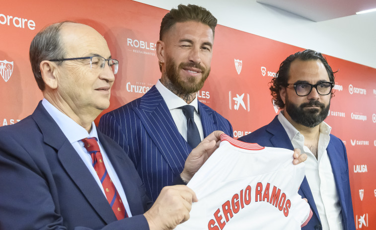 El Sánchez-Pizjuán se rinde a Sergio Ramos dieciocho años después