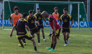 Salva Sevilla afina su puesta a punto, los suplentes a una velocidad más
