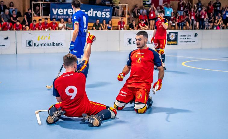 Doblete de Bruno Saavedra en el debut de España con victoria ante Italia (6-2)