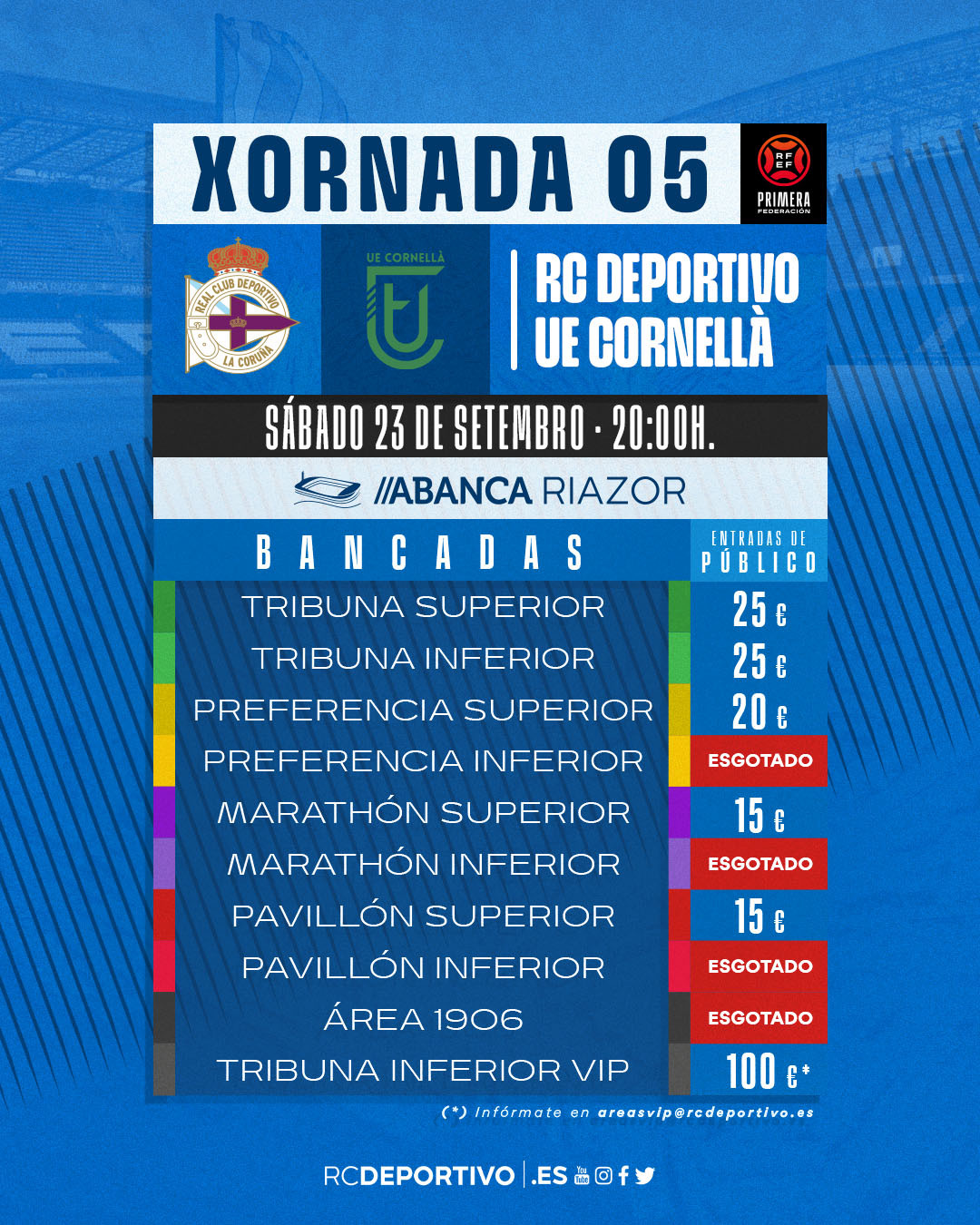 Entradas depor cornella