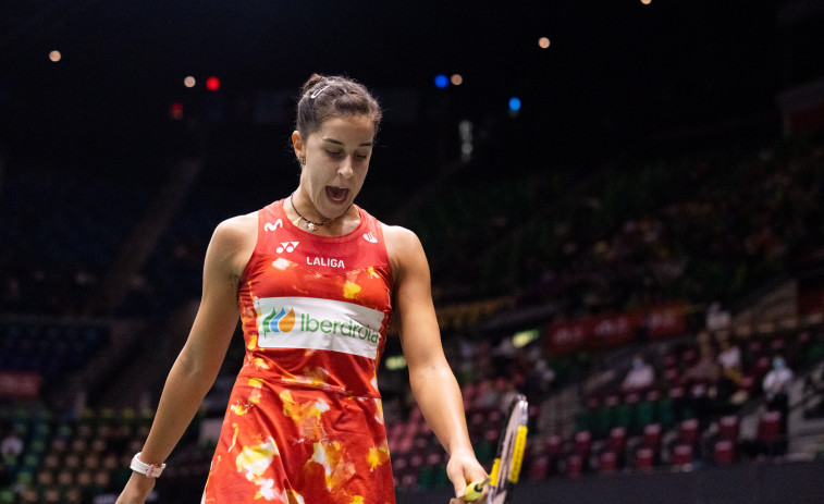 Carolina Marín cae ante Chen Yu Fei en la final de Dinamarca