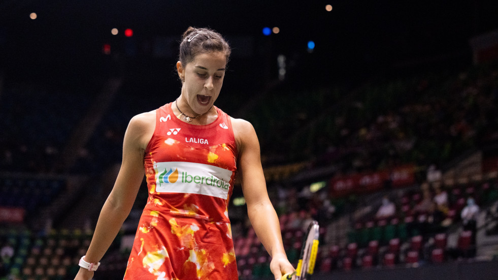 Carolina Marín cae ante Chen Yu Fei en la final de Dinamarca