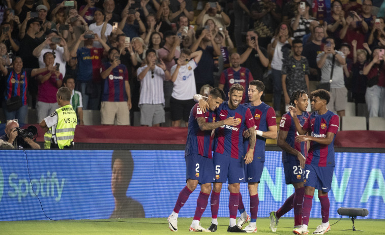El Barça de los Joaos se gusta y se va a dormir líder de LaLiga