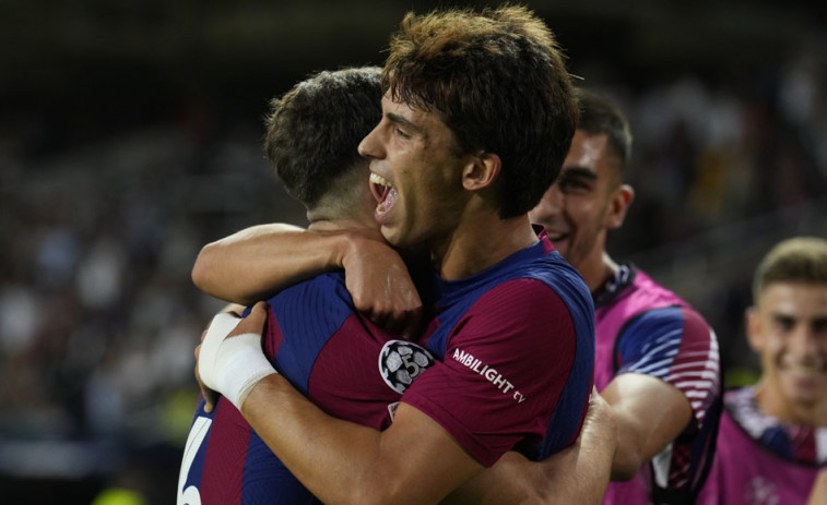 El Barcelona golea al Amberes con un gran Joao Félix  (5-0)