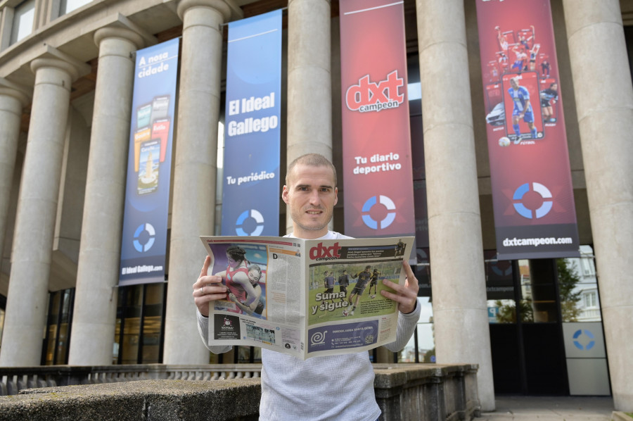 Álex Bergantiños: “Los árbitros piensan ‘Riazor no me va a poder’ y están de los nervios”