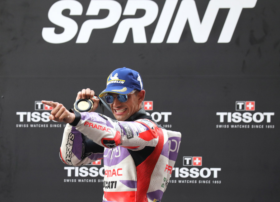 Jorge Martín suma su cuarta victoria al sprint, clara, en el "Buddh International"