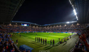 El descanso de Riazor, un espectáculo de 
