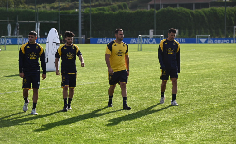 Regreso de Idiakez en un entrenamiento sin los lesionados