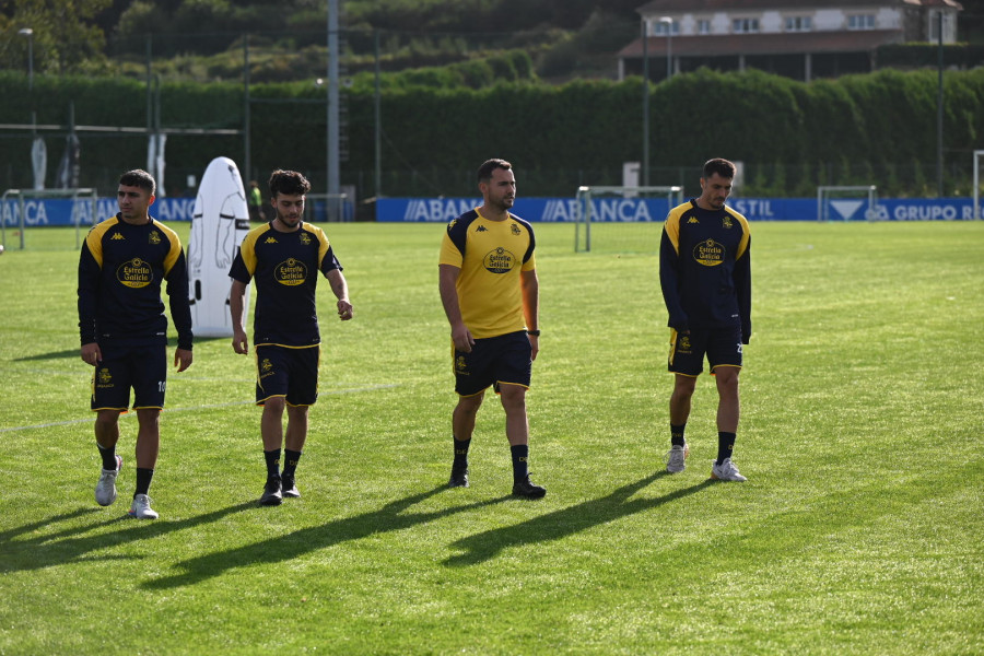 Regreso de Idiakez en un entrenamiento sin los lesionados