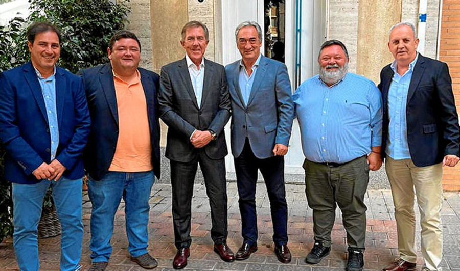 Encuentro de Monje y Lozano en Cartagena