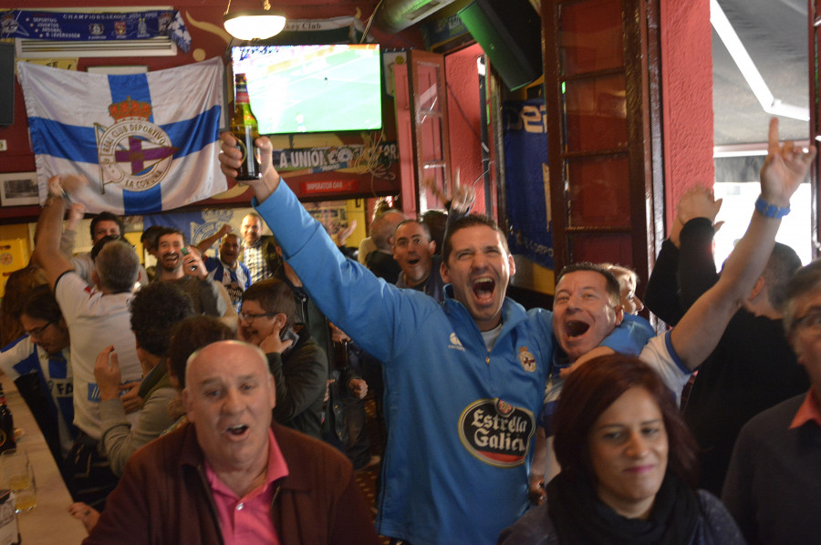 Lista de bares donde se pueden ver los partidos del Depor en Coruña