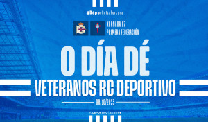 El Depor rinde homenaje a sus exfutbolistas en el duelo ante el Celta Fortuna