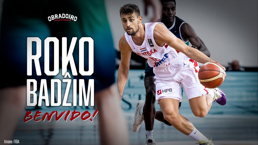 El Obradoiro ficha a Roko Badžim temporalmente para suplir la baja de Mendoza