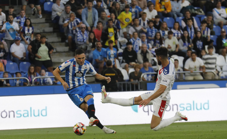 Lucas, a un paso de los 10.000 minutos con el Depor