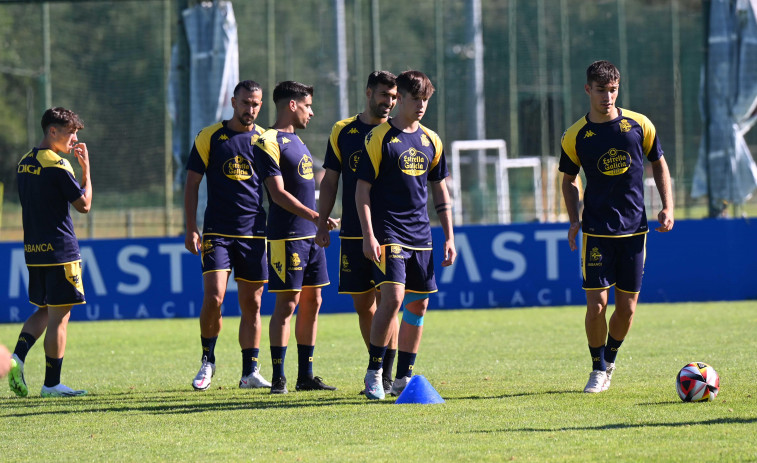 Rubén López, novedad en la convocatoria del Depor frente al Celta Fortuna