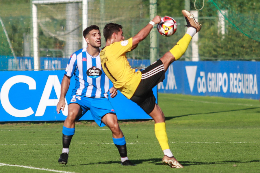 Reparto de puntos entre Fabril y Compostela en Abegondo