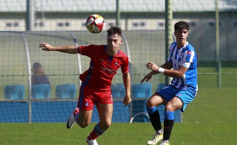 Goleada del juvenil del Depor al Revilla