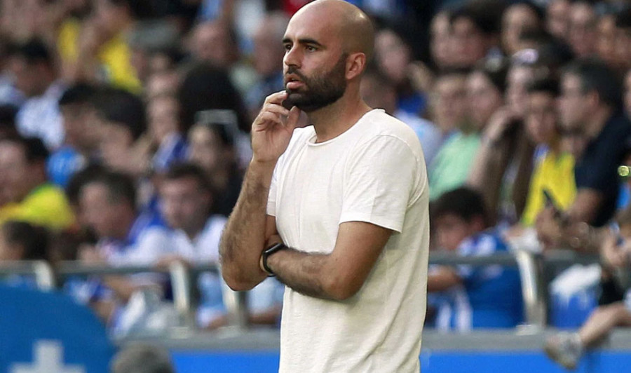 Claudio Giráldez: “El Depor estará arriba pronto"