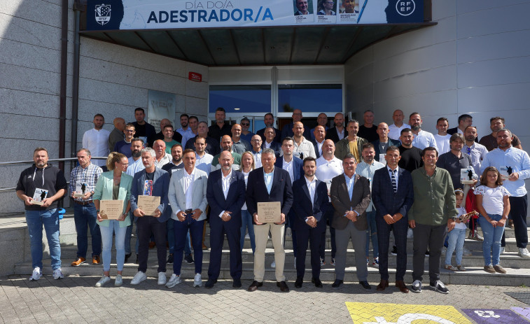 El Comité Galego de Adestradores galardonó a los mejores técnicos del pasado curso