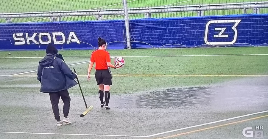 El Espanyol-Depor Abanca estuvo suspendido temporalmente